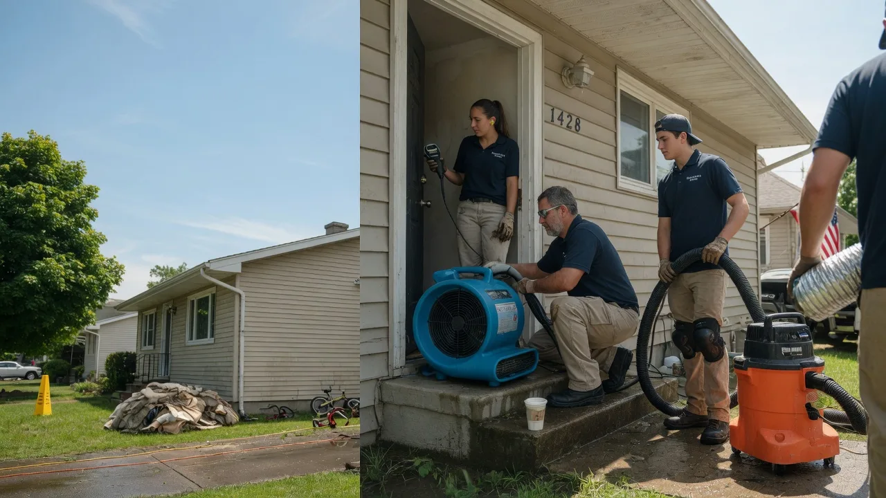 Water Damage Restoration in Danville, IN near me